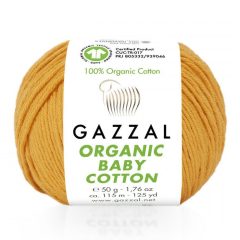 Gazzal Organic baby cotton - mandarin