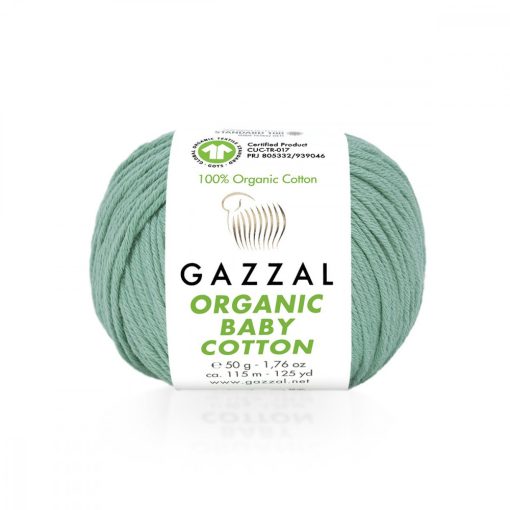 Gazzal Organic baby cotton - menta