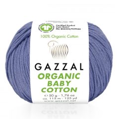 Gazzal Organic baby cotton - levendula