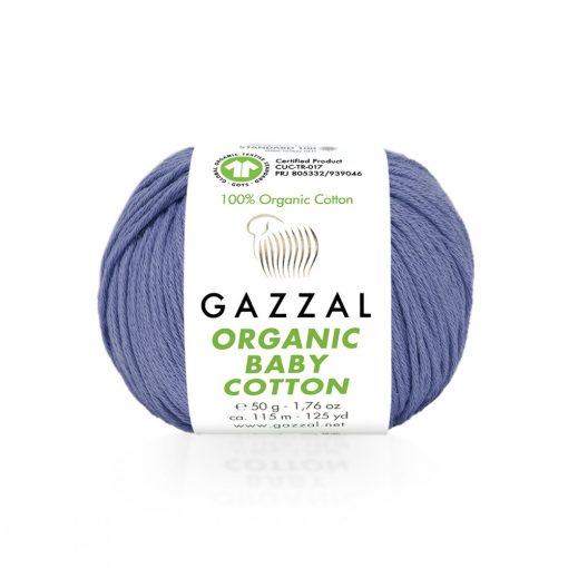 Gazzal Organic baby cotton - levendula