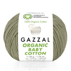 Gazzal Organic baby cotton - oliva