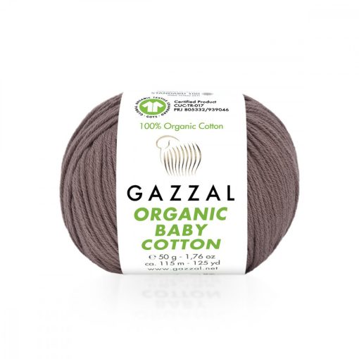 Gazzal Organic baby cotton - barna