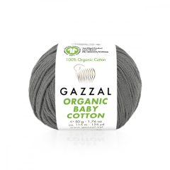 Gazzal Organic baby cotton - szürkés