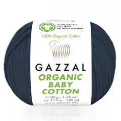 Gazzal Organic baby cotton - tengerészkék