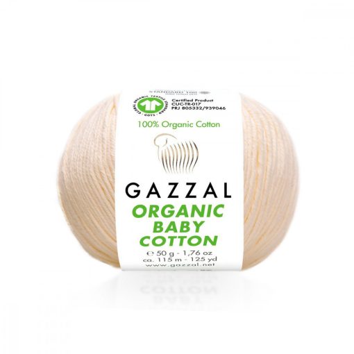Gazzal Organic baby cotton - halványbarack