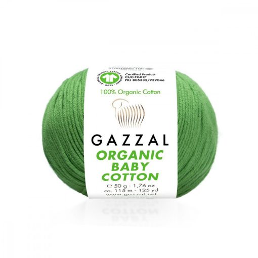 Gazzal Organic baby cotton - fűzöld
