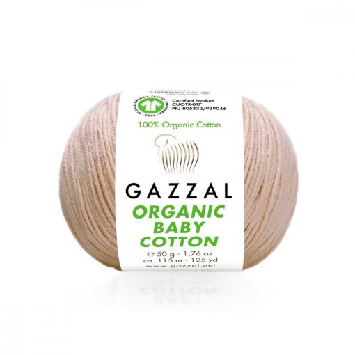 Gazzal Organic baby cotton - bézs