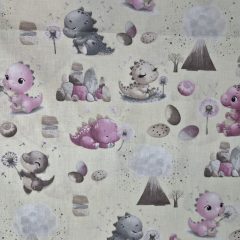 Mintás textil - Dinó