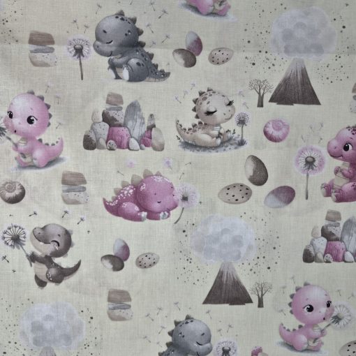 Mintás textil - Dinó