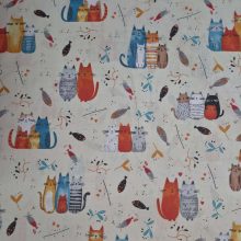 Mintás textil - Cicás