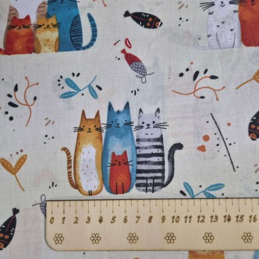 Mintás textil - Cicás
