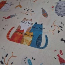 Mintás textil - Cicás