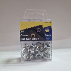 Ringli - ezüst - 8 mm