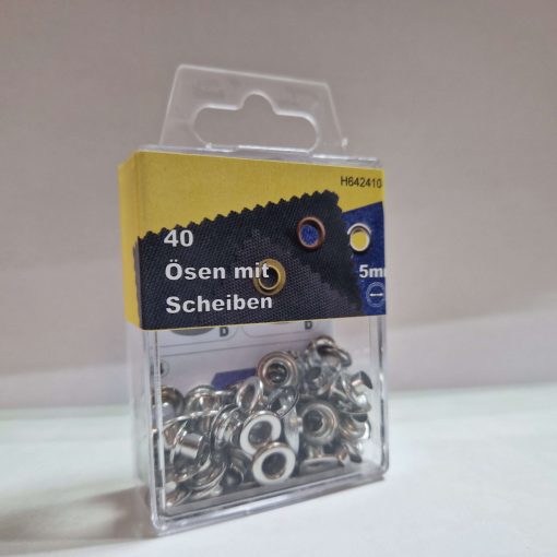 Ringli - ezüst - 5 mm