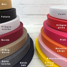 Heveder 2 cm-es - többféle színben