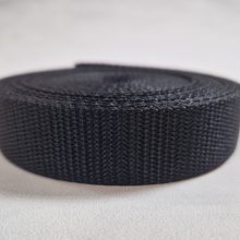 Heveder 4 cm-es - fekete