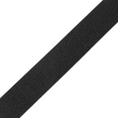 Műbőr heveder 2,5 cm - Fekete