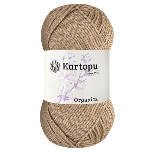 Kartopu Organica - Világosbarna - 872