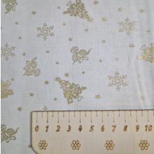 Karácsonyi textil - arany karácsonyfás