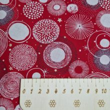 Karácsonyi textil - piros