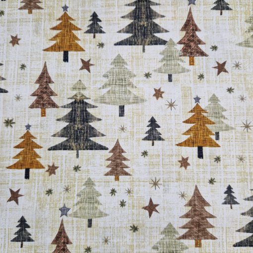 Karácsonyi textil - fenyőfák