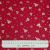Karácsonyi textil - Piros mintás