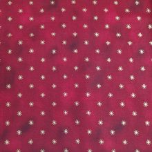 Karácsonyi textil - Piros csillagos