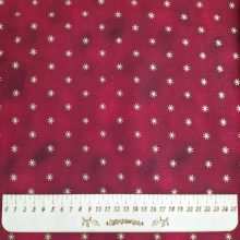 Karácsonyi textil - Piros csillagos