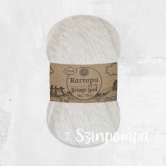 Kartopu Melange Wool - Fehér - 010