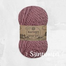 Kartopu Melange Wool - Padlizsán - 1707