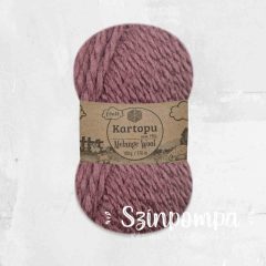 Kartopu Melange Wool - Padlizsán - 1707