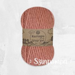 Kartopu Melange Wool - Fáradt rózsaszín - 784
