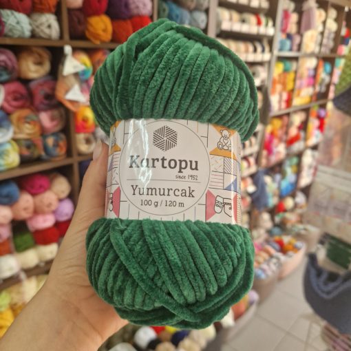 Kartopu Yumurcak - Sötétzöld - 454