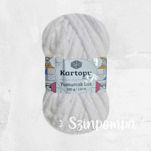 Kartopu Yumurcak Lux - Fehér