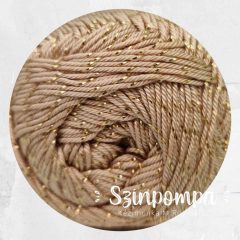 Kartopu Lotus Lux - Arany, csillogó fém szállal