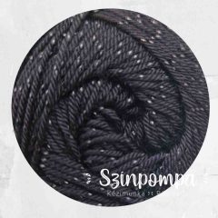 Kartopu Lotus Lux - Fekete, csillogó fém szállal