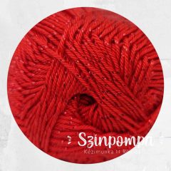 Kartopu Lotus Lux - Piros, csillogó fém szállal