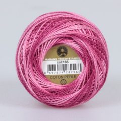   Madame Tricote Paris - Coton Perlé 8 - 0165 - Rózsaszín színátmenetes
