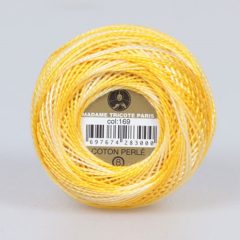   Madame Tricote Paris - Coton Perlé 8 - 0169 - Sárga színátmenetes