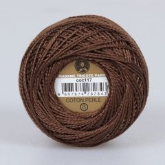 Madame Tricote Paris - Coton Perlé 8 - Barna - 117