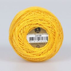 Madame Tricote Paris - Coton Perlé 8 - 130 - Sárga