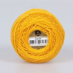 Madame Tricote Paris - Coton Perlé 8 - 131 - Sárga