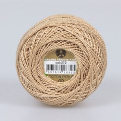 Madame Tricote Paris - Coton Perlé 8 - Világosbarna- 272