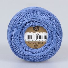 Madame Tricote Paris - Coton Perlé 8 - Kék - 4001