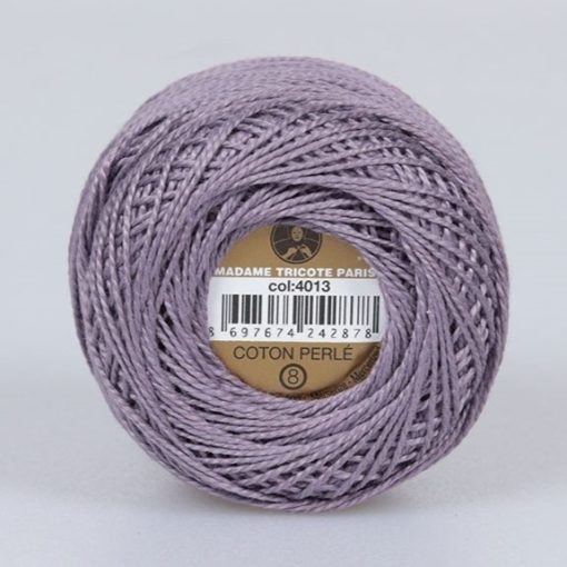 Madame Tricote Paris - Coton Perlé 8 - Lila - 4013