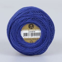 Madame Tricote Paris - Coton Perlé 8 - 4018 - Kék