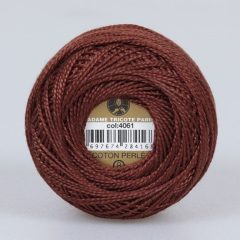 Madame Tricote Paris - Coton Perlé 8 - Barna - 4061