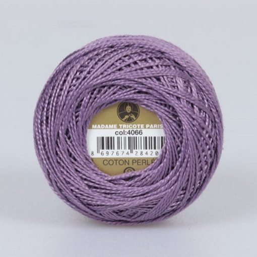 Madame Tricote Paris - Coton Perlé 8 - Lila - 4066