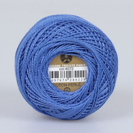 Madame Tricote Paris - Coton Perlé 8 - Kék - 4072