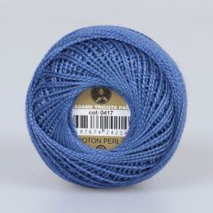 Madame Tricote Paris - Coton Perlé 8 - Kék - 417